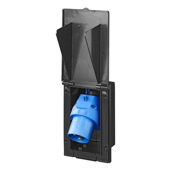 Innbyggingsstikkdåse rektangulær 220V CEE