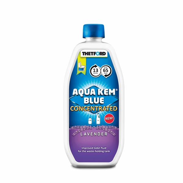 THETFORD AQUA KEM BLÅ KONSENTRERT 0,8 L Lavendel