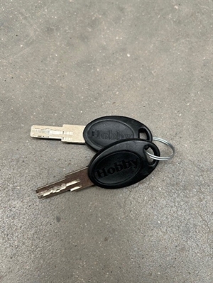 Nøkkel til dør og serviceluker FW serie, Hobby 2007 - og fremover