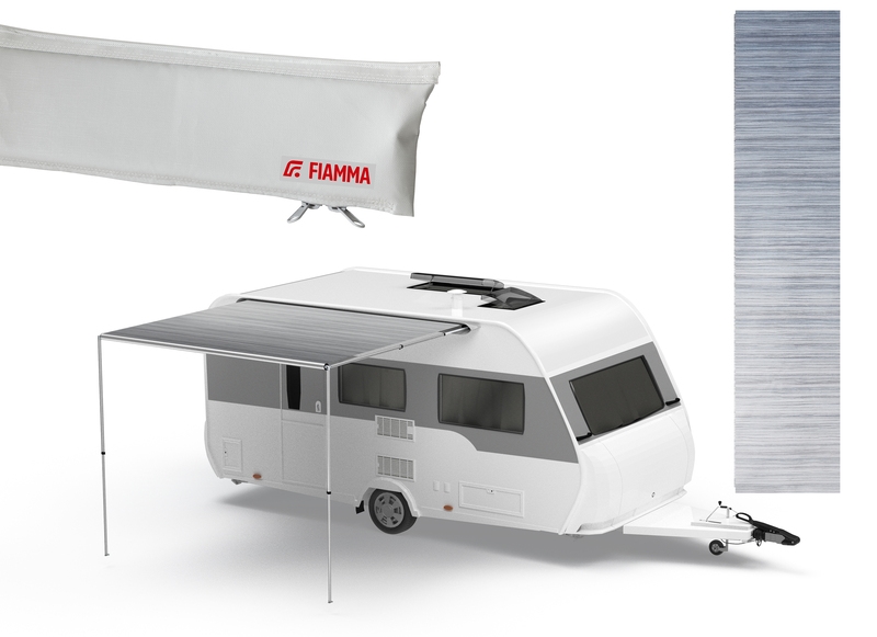 Markise Fiamma Caravanstore EVO Royal Blue 425 cm