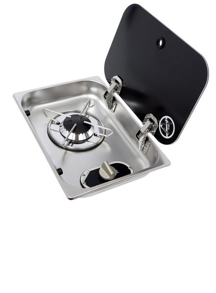 Komfyr med glass og ASO - 1-brenner