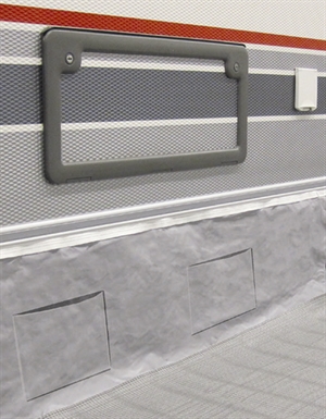 Vognskjørt med 2 lommer til oppbevaring 6 meter