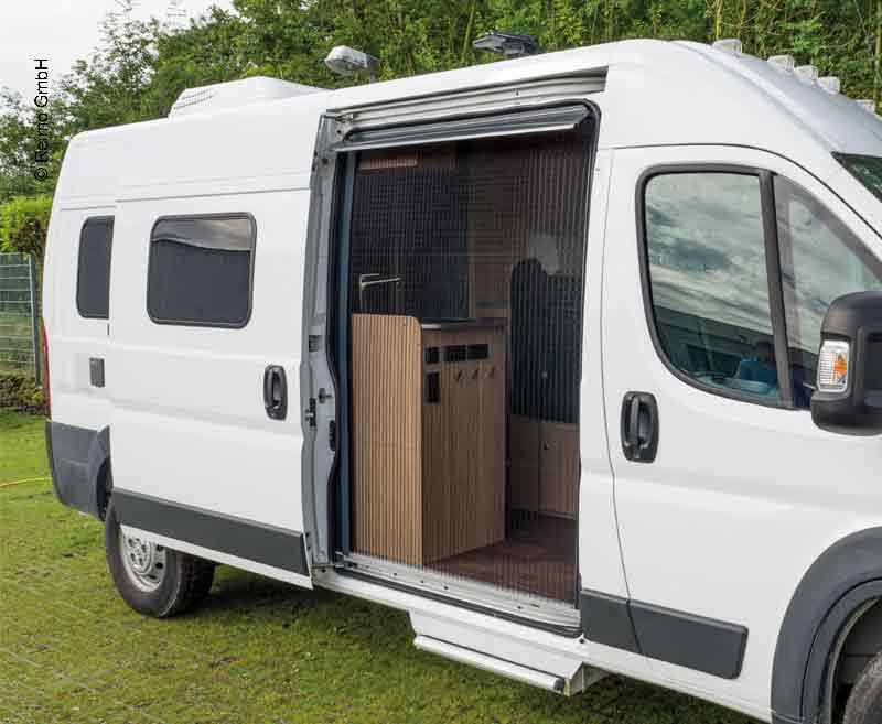 Insektskjermdør Ducato (X250 / X290) + boks + jumper fra 2007 lav dør