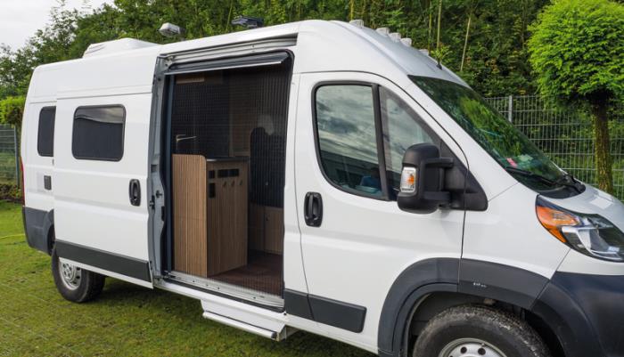 Insektsdør Ducato (X250 / X290) + Boxer + Jumper fra 2007 lav dør