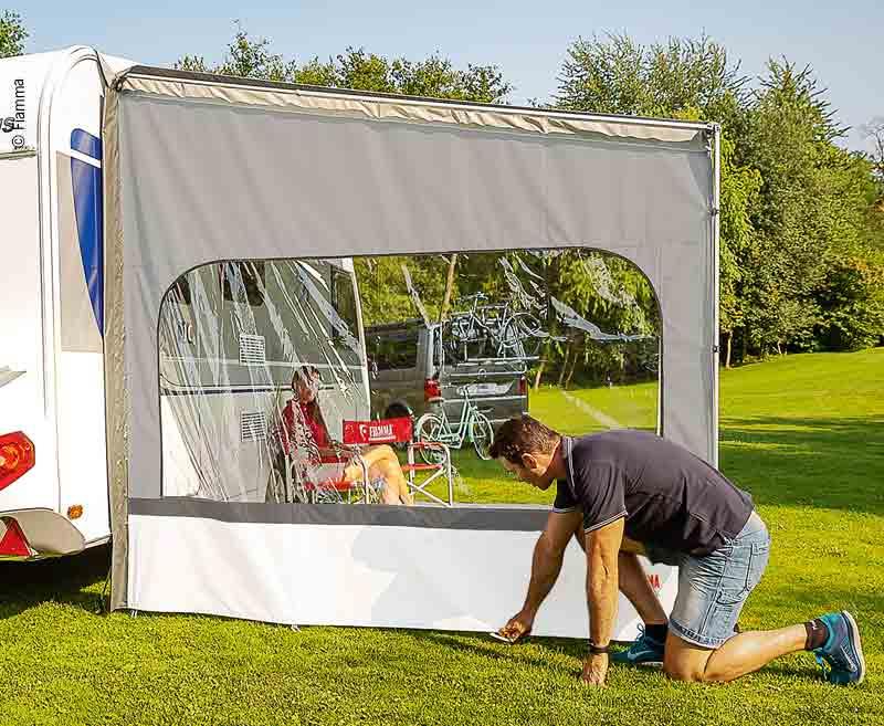 Side W - sidepanel for fortelt Caravanstore XL