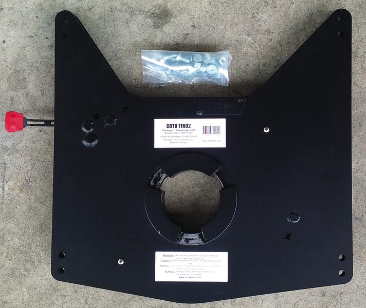 Drejekonsoll for Renault Trafic X83 / Opel Vivaro år 2001-2014, passasjerside