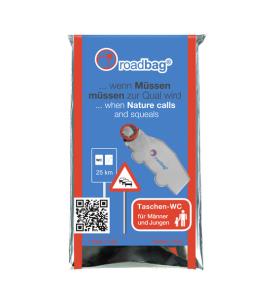 roadbag - lommetoaletter for menn og gutter