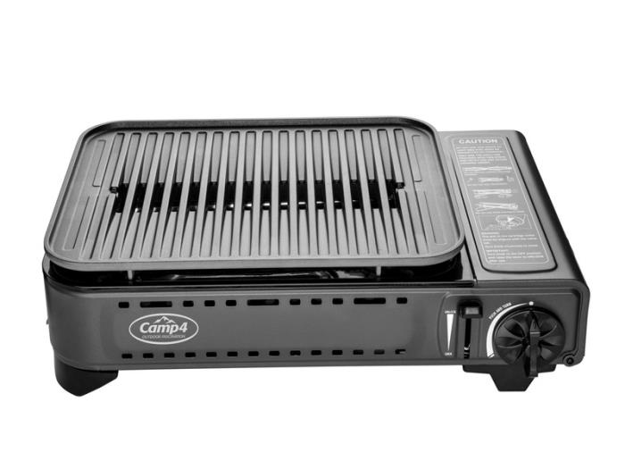 Camp 4 Gasspatron komfyr med tenningssikring, Gourmet Grill