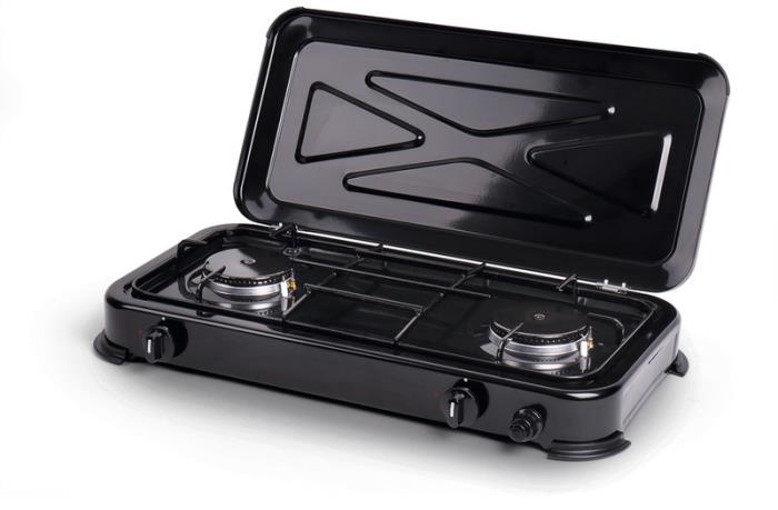 Camp 4 Gasskomfyr Mary, 2 bluss, 30 mbar, med tenningsbeskyttelse