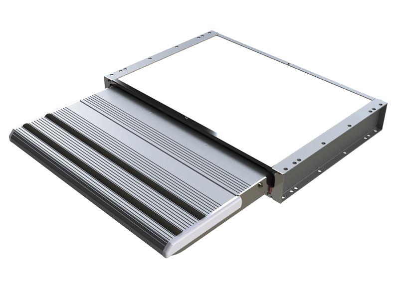 Elektrisk trinn 12V, 44cm bredt til varebiler og campere