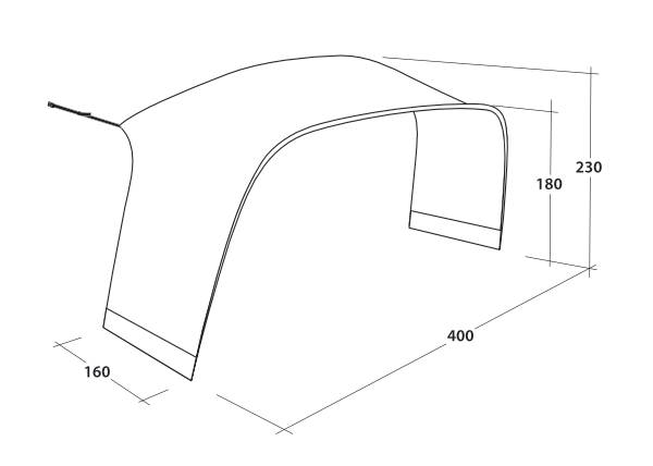 Wakefield XL Tent Connector