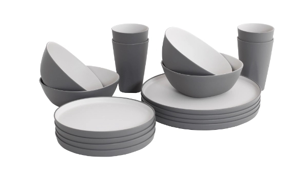 Gala middagsett til 4 personer Grey Mist
